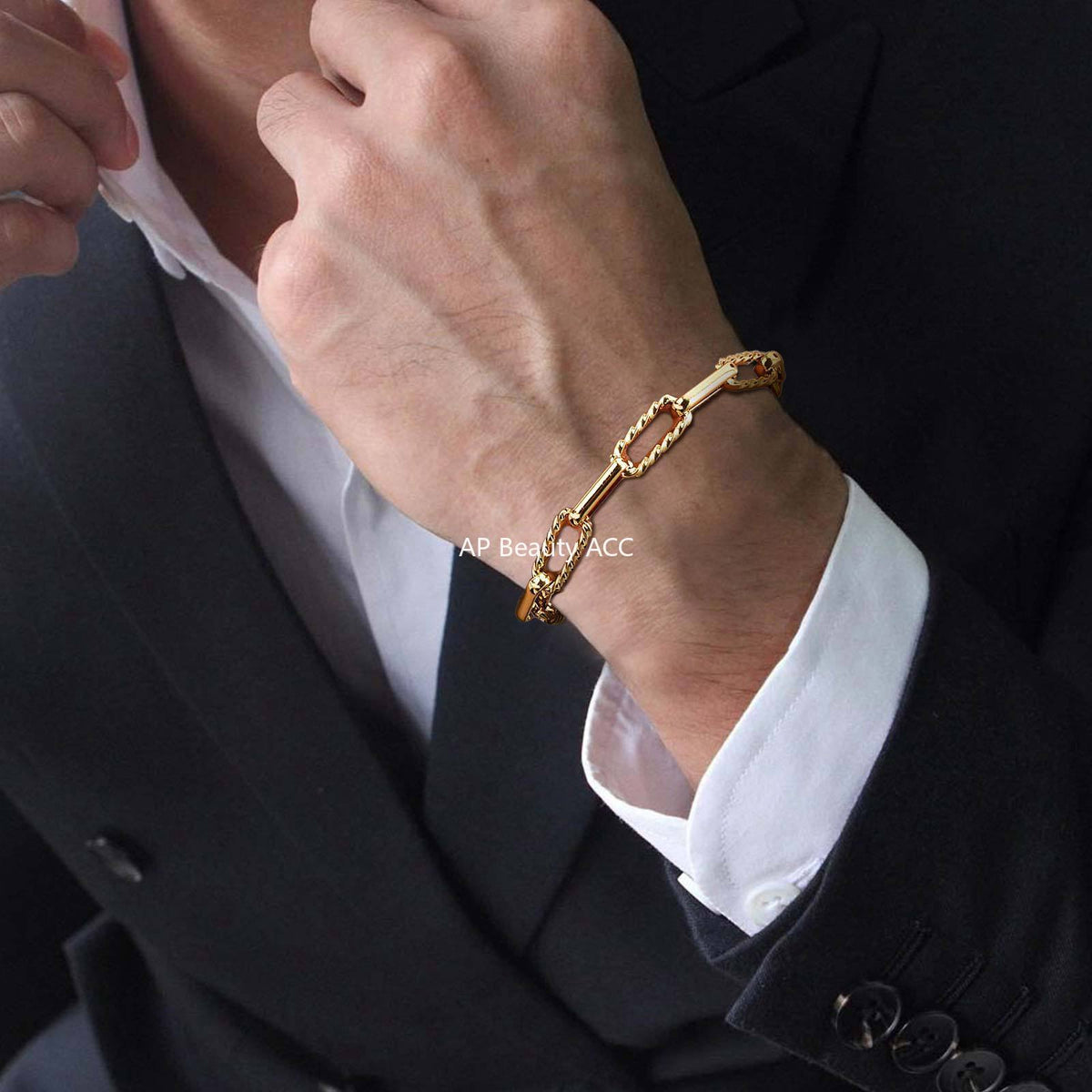 G廠-不鏽鋼跨境配飾批發 手工鏈手鍊個性時尚潮流百搭鍊子「BR-1705」25.10-5