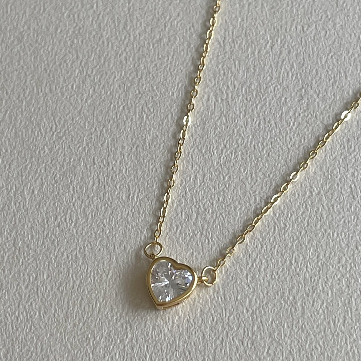 F廠-韓國韓版925純銀愛心鋯石項鍊簡約氣質ins百搭小紅書項鍊「B1357」25.05-1