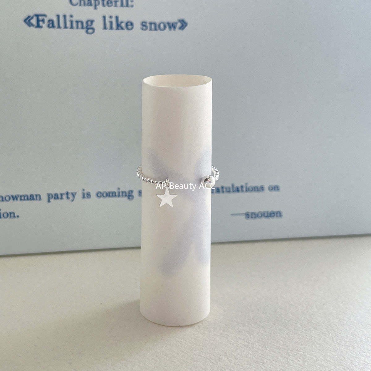 C廠-超仙百搭天使之翼疊戴戒指女簡約精緻高級感星星純銀食指戒新指環「JZ-0717」25.10-5