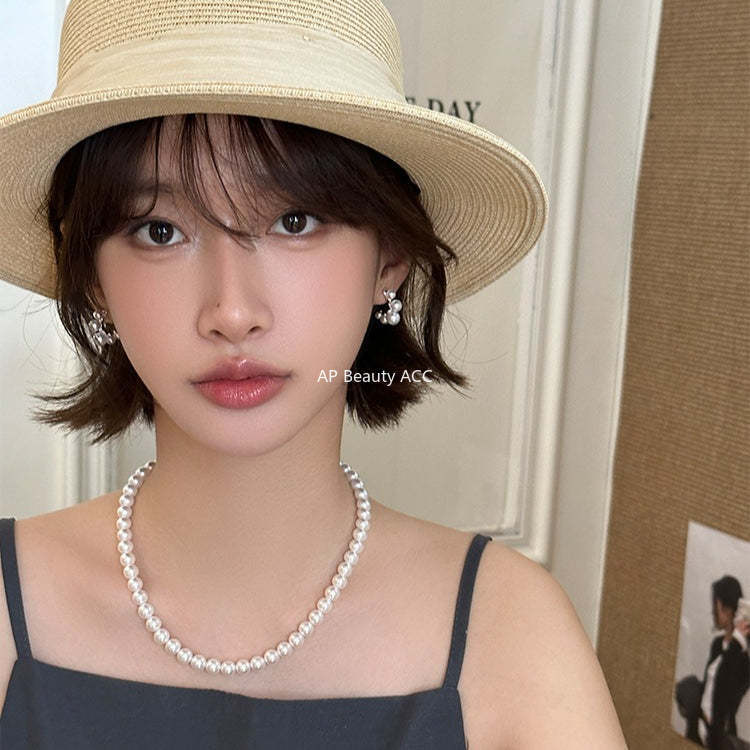 C廠-韓式珍珠耳環女小眾設計高級感氣質時尚ins耳釘大氣輕奢爆款耳飾「EH-4110」25.10-5