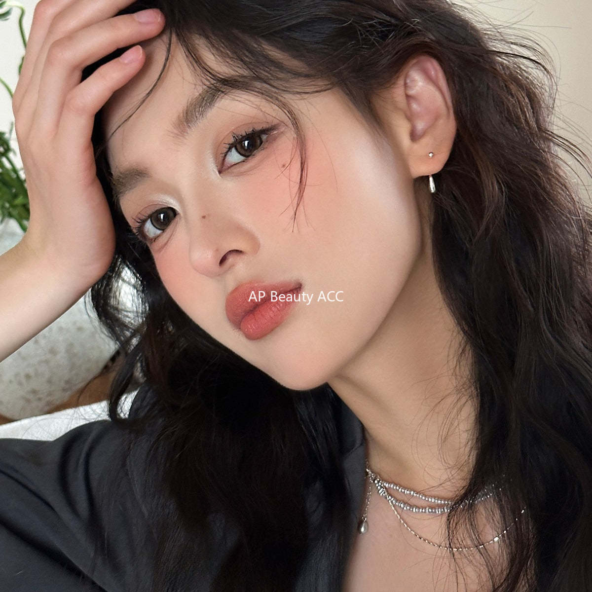 C廠-S99純銀水滴耳釘女簡約小眾設計高級感時尚耳環輕奢百搭個性耳飾「EH-3953」25.10-4