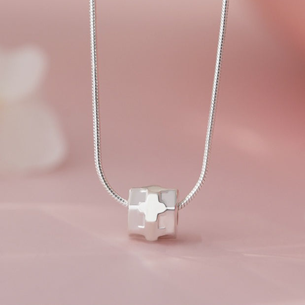 D廠-S925純銀小蠻腰項鍊簡約幾何大氣輕奢高級感鎖骨鍊頸鏈批發「YC3897N」25.10-2