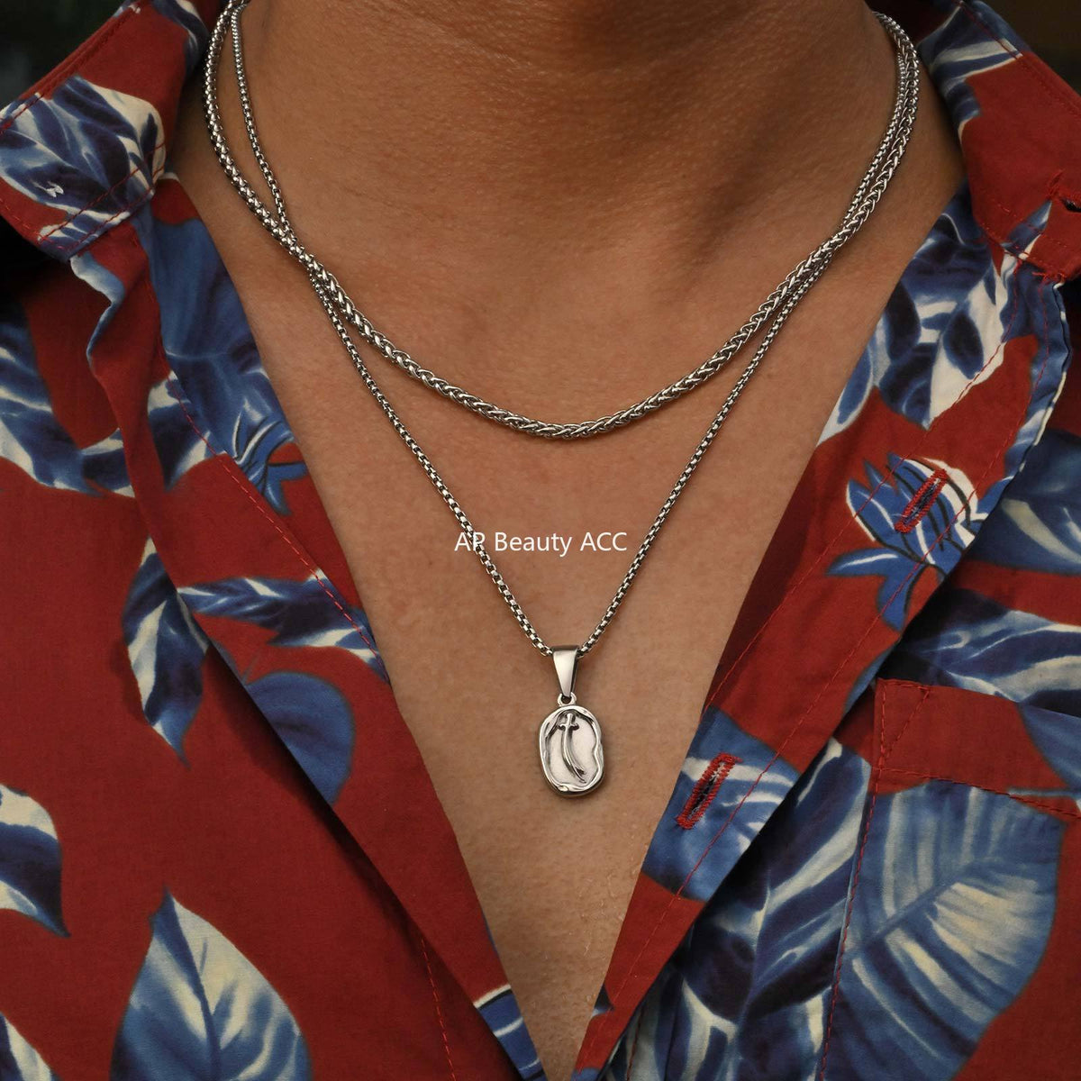 G廠-不鏽鋼男士日常疊戴佐勒菲爾卡劍吊墜街頭造型項鍊「PN-2254」25.10-5