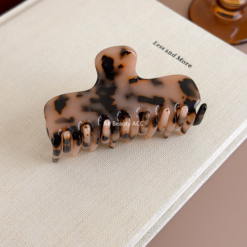 E廠-jennie同款高品質醋酸抓夾2025新款大號髮量大後腦勺氣質鯊魚夾女「27550」25.10-1