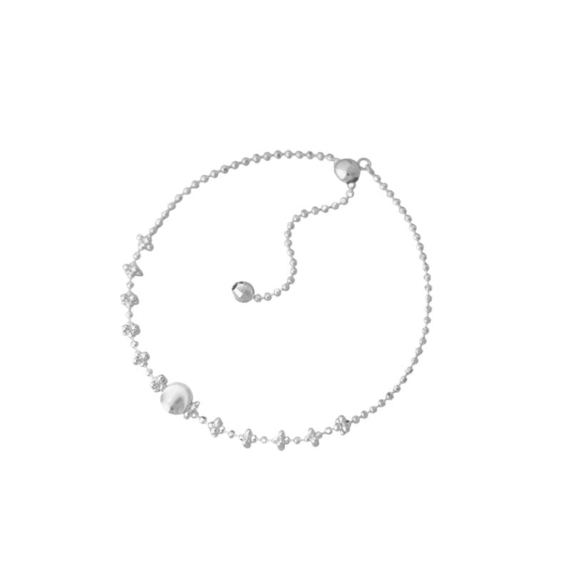 D廠-S925純銀貓眼珠路路通 仙女手鍊氣質清新簡約可調式手飾「YC5149SL_1」25.04-3