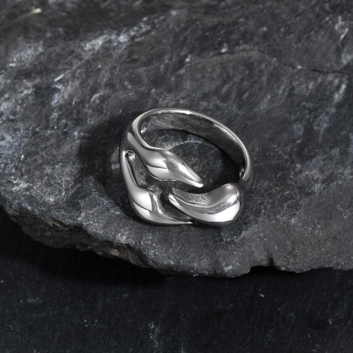 G廠-鈦鋼飾品 歐美潮流手飾批發不鏽鋼不規則幾何戒指男士指環「RC-839」25.05-5