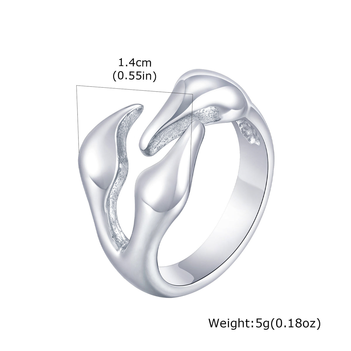 G廠-鈦鋼飾品 歐美潮流手飾批發不鏽鋼不規則幾何戒指男士指環「RC-839」25.05-5