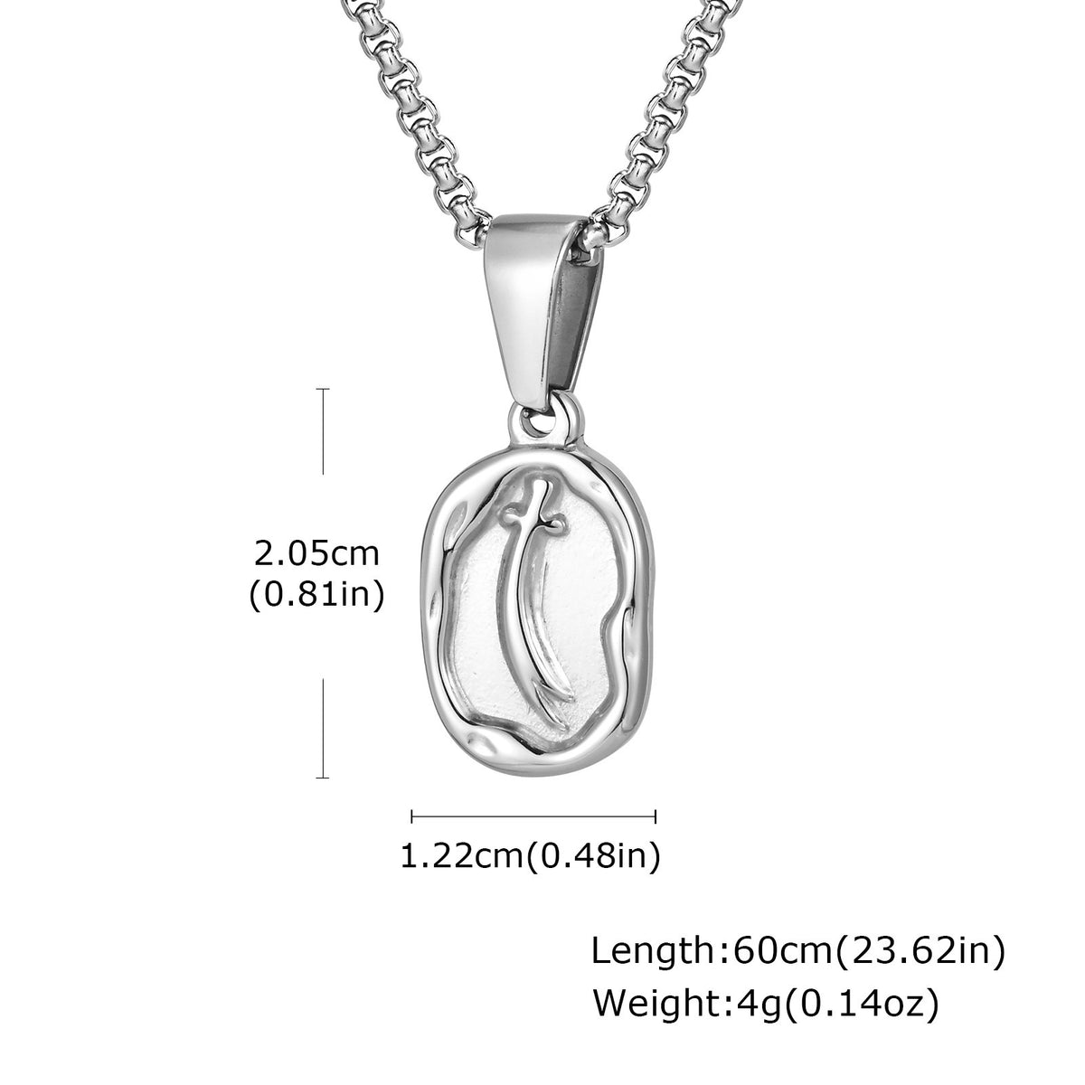 G廠-不鏽鋼男士日常疊戴佐勒菲爾卡劍吊墜街頭造型項鍊「PN-2254」25.10-5