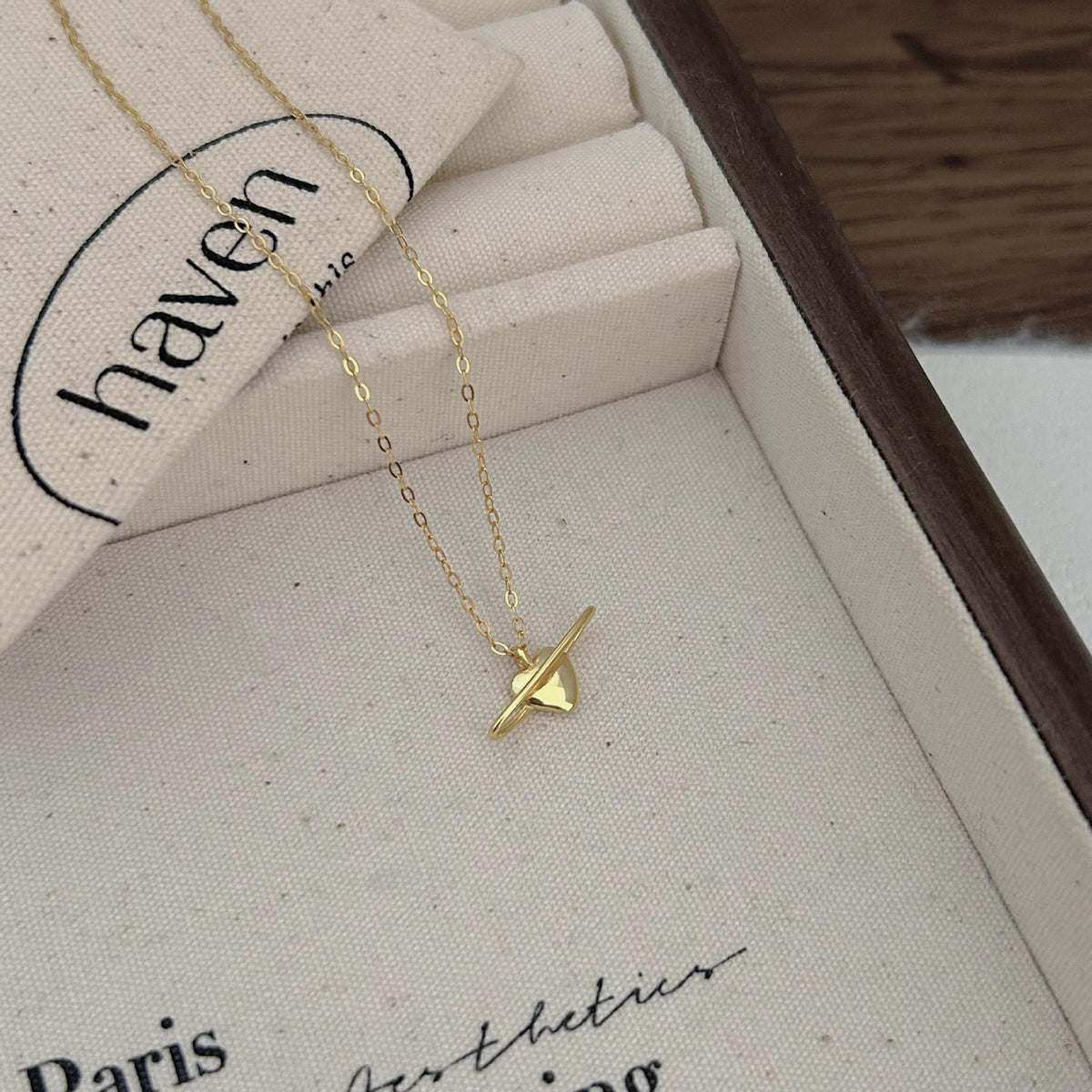 F廠-韓國韓版925愛心項鍊簡約ins網紅簡約小紅書項鍊「B1258」24.04-1