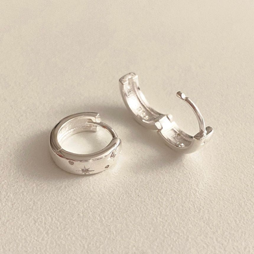 F廠-韓國韓版925純銀鋯石耳環耳釘簡約氣質百搭ins風耳飾「C1353」25.04-4