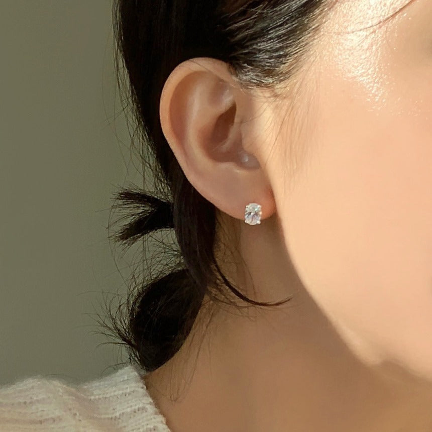 F廠-韓國韓版925純銀耳釘耳環簡約氣質百搭ins風小紅書耳飾「C1335」25.04-3