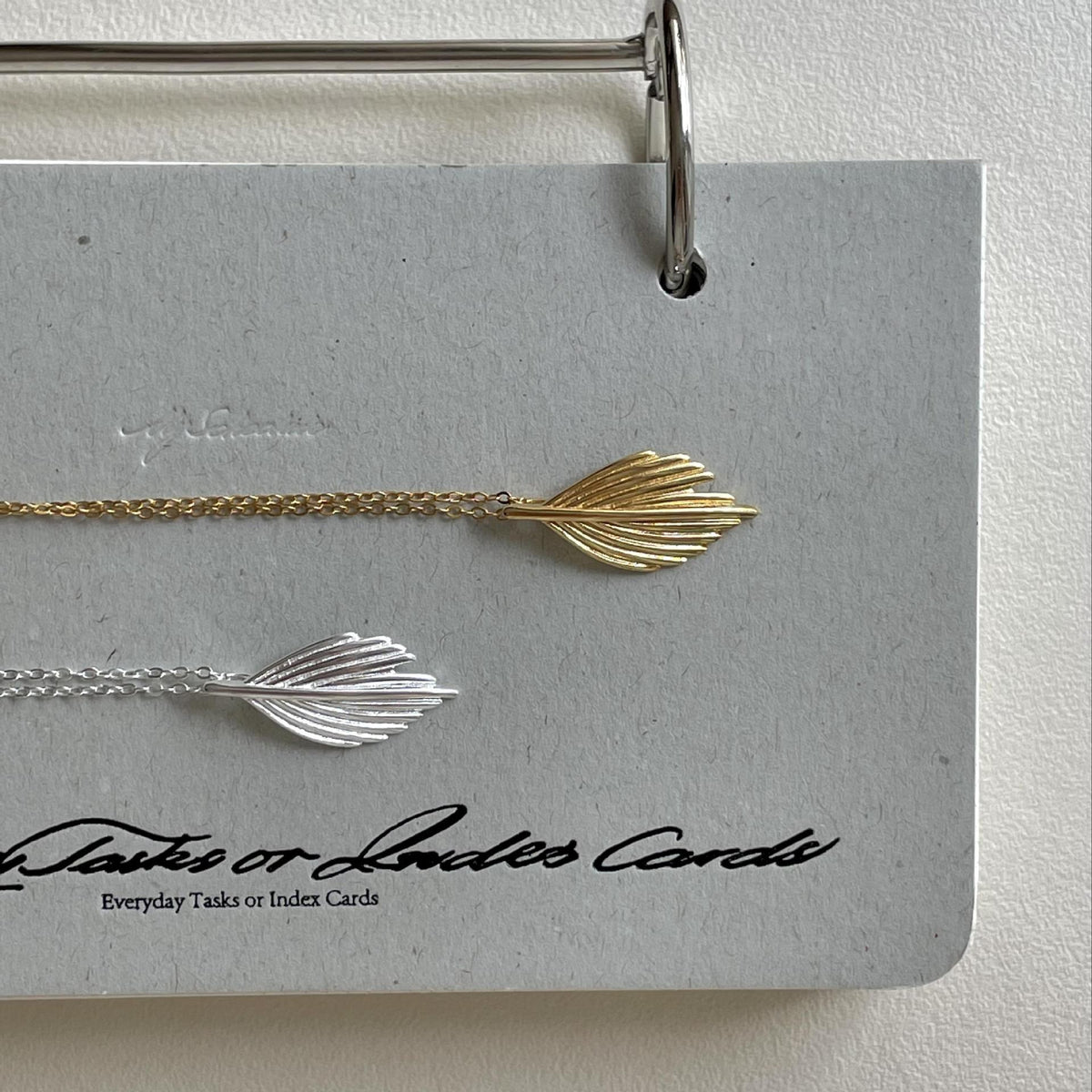 F廠-韓國韓版925純銀葉子項鍊簡約氣質ins百搭小紅書項鍊「B1358」25.05-3