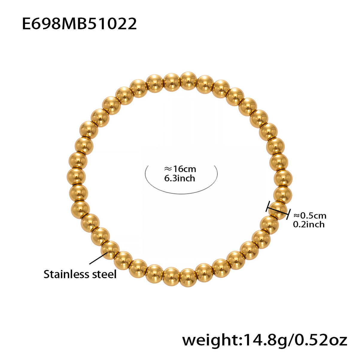 B廠-不鏽鋼滿鑽愛心DIY多配件吊墜壓紋鋼珠手鍊鍍18k真金不掉色「E696-E697-E698」25.10-5