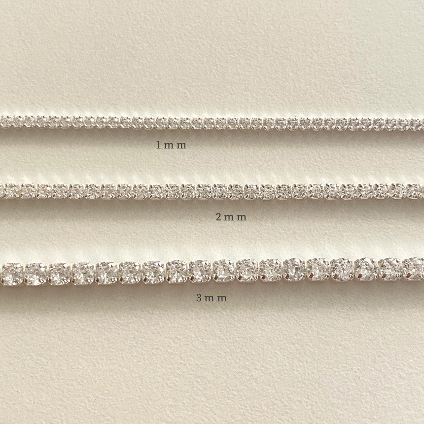 F廠-韓國韓國925純銀滿鑽鋯石手鍊簡約INS小紅書幾何手鍊「A356」25.08-2