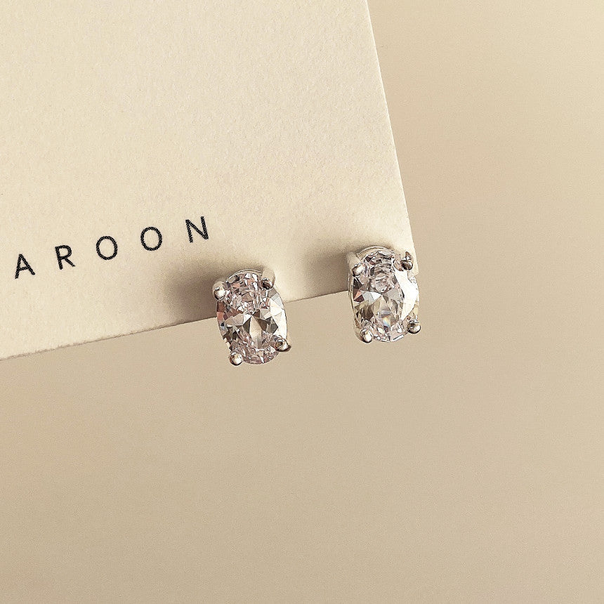 F廠-韓國韓版925純銀耳釘耳環簡約氣質百搭ins風小紅書耳飾「C1335」25.04-3