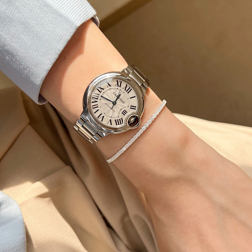 F廠-韓國韓國925純銀滿鑽鋯石手鍊簡約INS小紅書幾何手鍊「A356」25.08-2