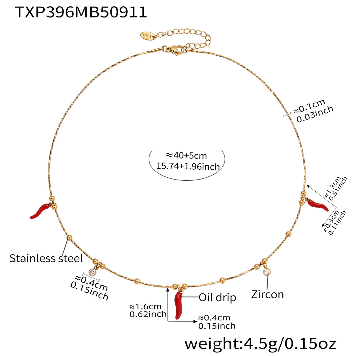 B廠-不鏽鋼琺瑯彩釉小昆蟲DIY多配件項鍊手鍊套裝歐美時尚新款「TXP394」25.09-3