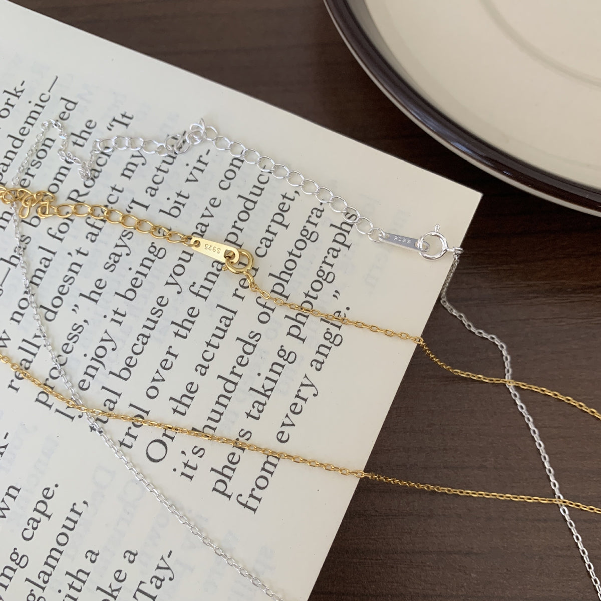 F廠-韓國韓版925純銀自由的小鳥choker項鍊短款脖鏈頸鏈飾「B456」25.05-2