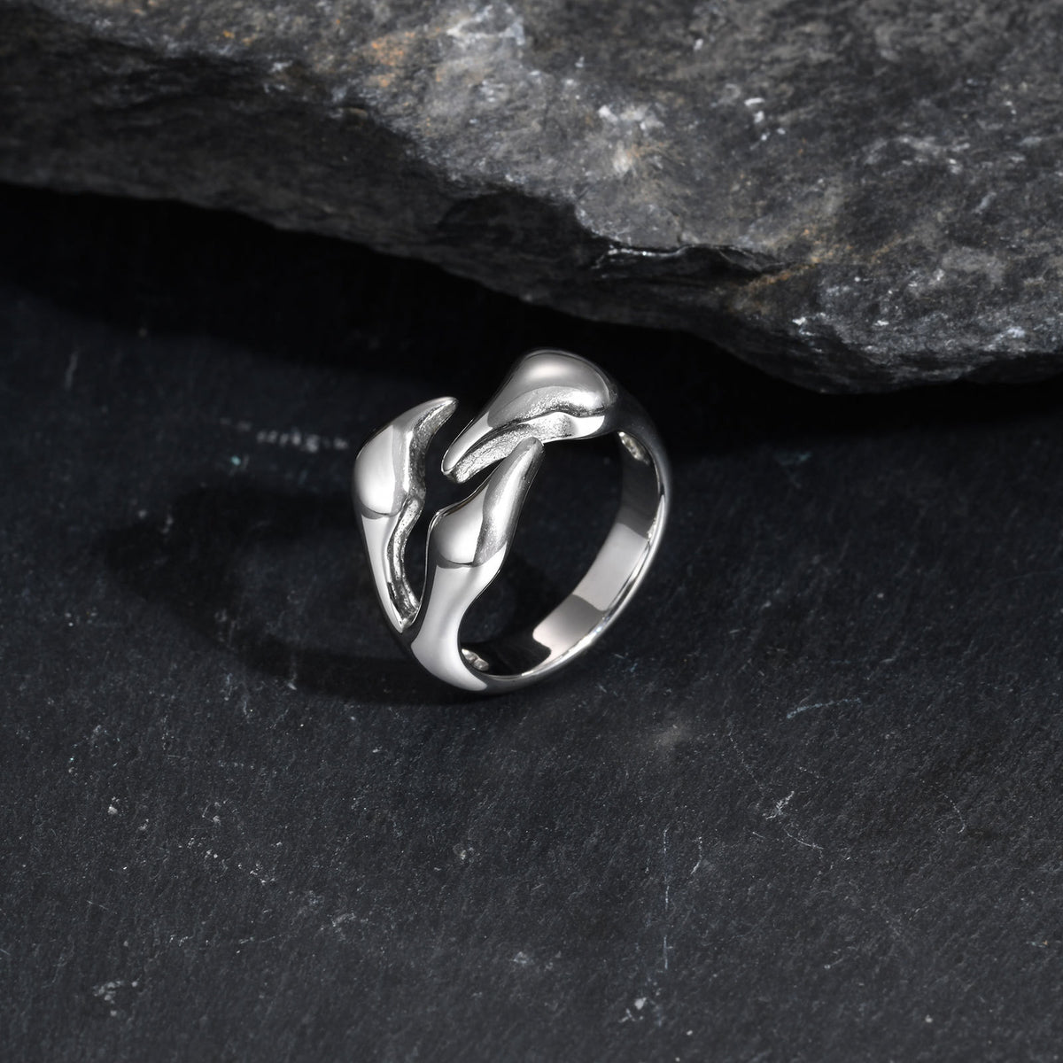 G廠-鈦鋼飾品 歐美潮流手飾批發不鏽鋼不規則幾何戒指男士指環「RC-839」25.05-5