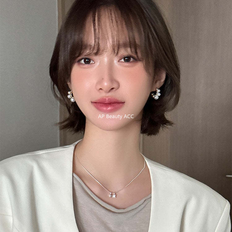 C廠-韓式珍珠耳環女小眾設計高級感氣質時尚ins耳釘大氣輕奢爆款耳飾「EH-4110」25.10-5