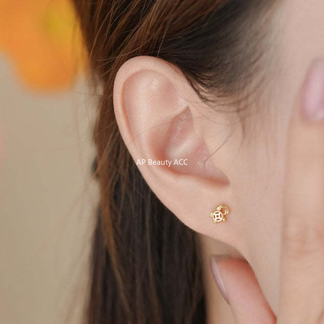 D廠-原創S999足銀萌馬搖財生肖馬輕奢耳環時尚本命年獨特耳飾批發「YC8536E_1 YC3961E_1 YC4060E_1」25.10-5