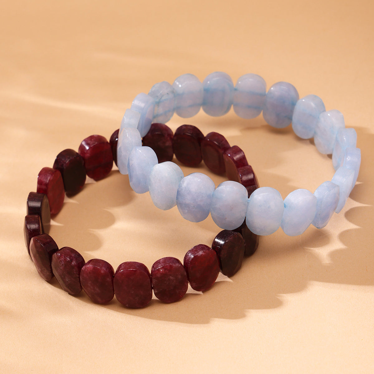 B廠-高品質暈染天然石手排手鐲簡約大氣珠寶鐲子手環飾品批發女「E656」25.06-4