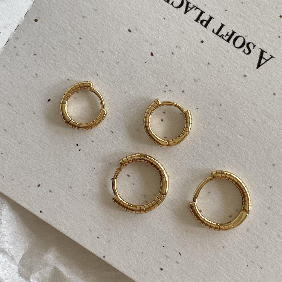 F廠-韓國韓版925純銀耳扣耳釘耳環簡約氣質百搭ins風耳飾「C1381」25.03-4