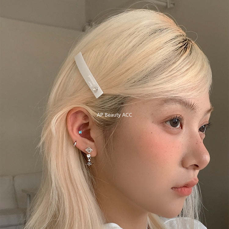 C廠-甜酷小香風宇宙星軌吊墜耳釘女精緻高級感粉鋯石耳環輕奢秋冬耳飾「EH-4153」25.12-2