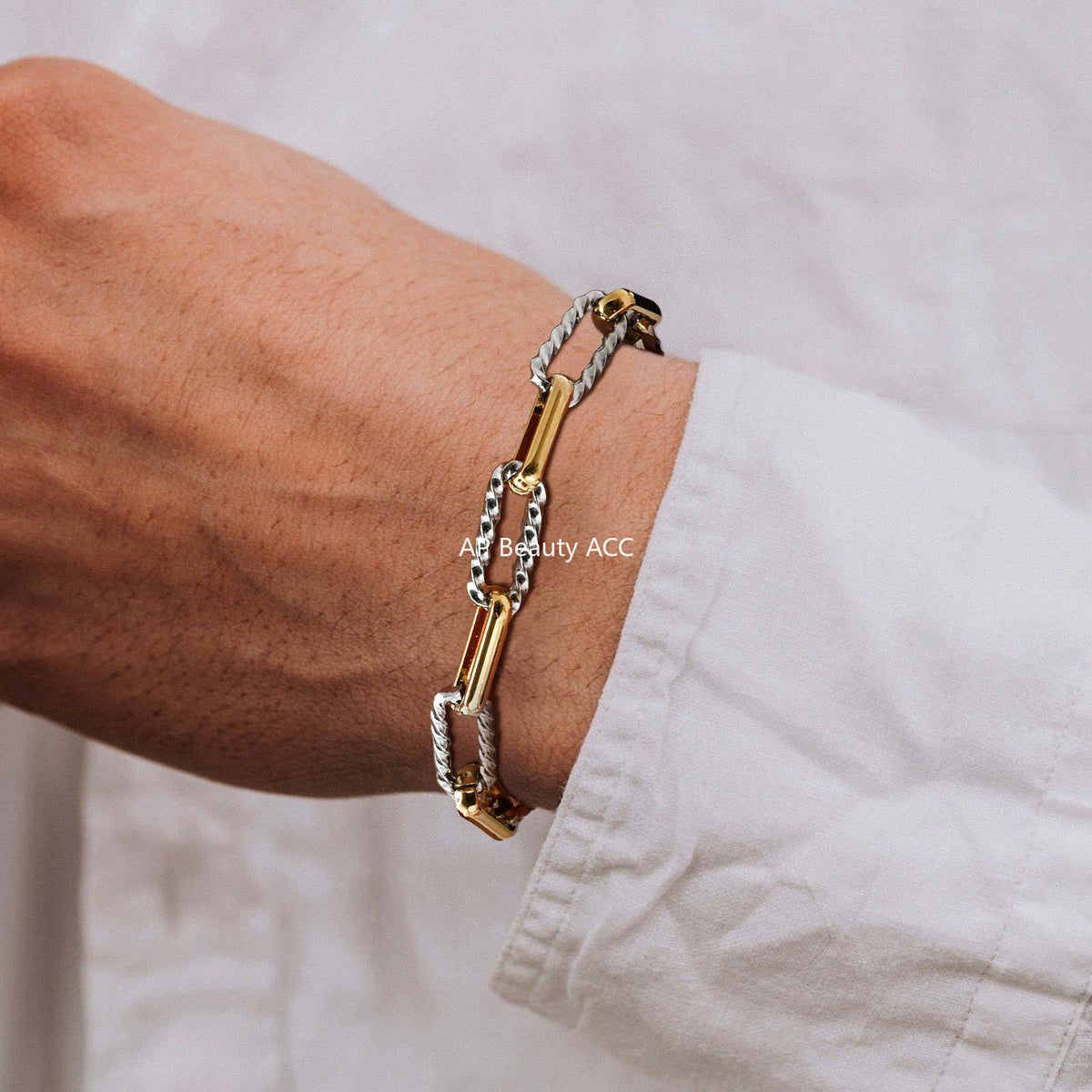 G廠-不鏽鋼跨境配飾批發 手工鏈手鍊個性時尚潮流百搭鍊子「BR-1705」25.10-5