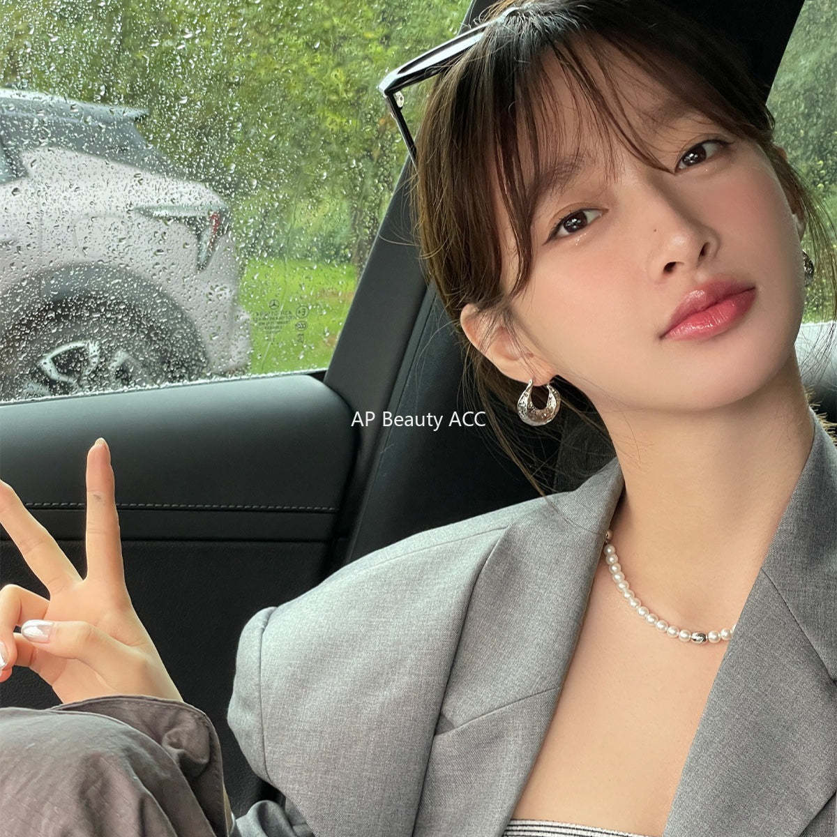 C廠-秋冬個性金屬感高級紋理誇張耳夾女復古氣質高級感耳環輕奢耳飾「EJ-61」25.12-3