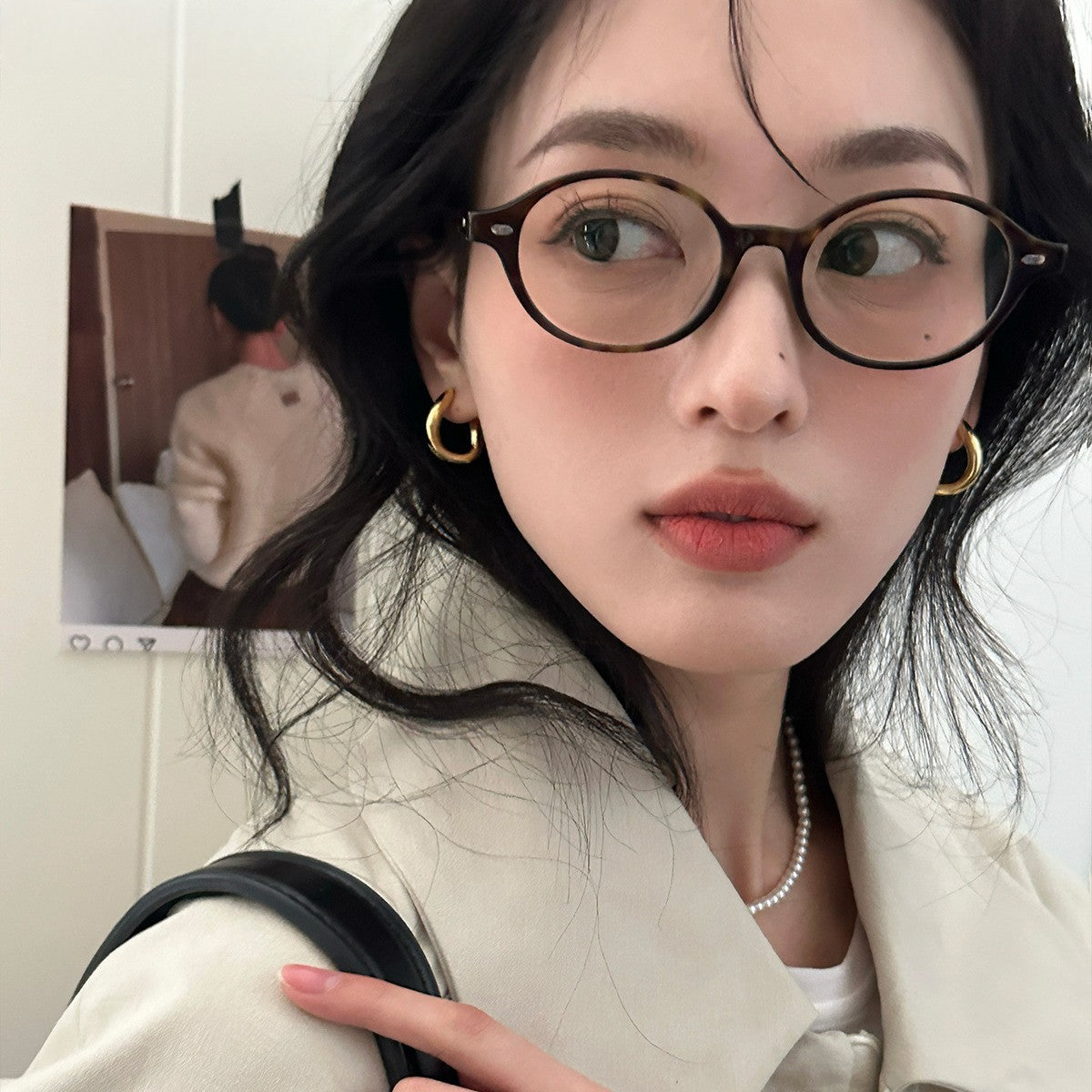 C廠-925銀針幾何U形耳釘女ins風氣質獨特高級感耳環小眾設計輕奢耳飾「EH-3591」25.05-1