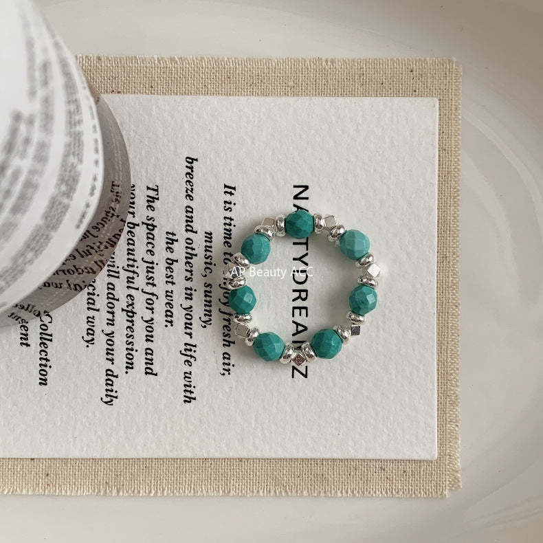 C廠-古風宮廷風葫蘆繡球愛心錢幣大象吉祥淡水珍珠彈力S925純銀戒指「RA」25.11-4