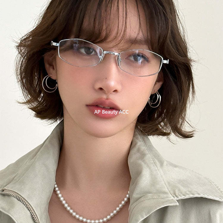 C廠-925銀針多層疊戴風大小圈耳環女氣質時尚高級感素圈耳圈輕奢耳飾「EH-4307」25.11-4