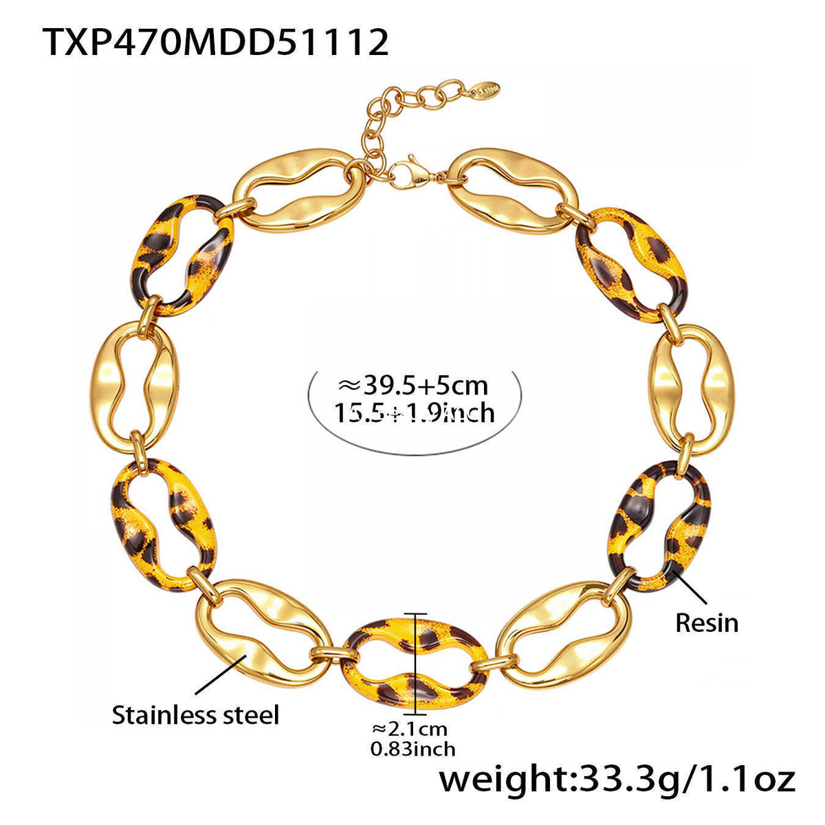 B廠-中古vintage耳飾設計感不鏽鋼幾何樹脂耳環項鍊手鍊套裝女「TXP470」25.11-3