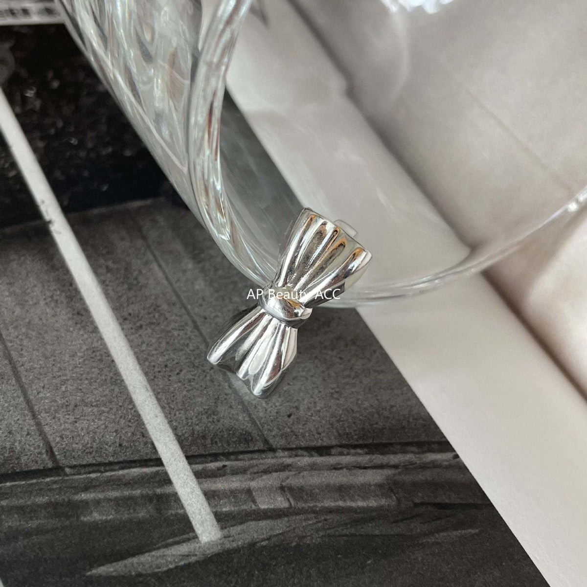 F廠-韓國 韓版飾品925純銀蝴蝶結戒指個性氣質小紅書INS戒指指「J1894」25.12-3