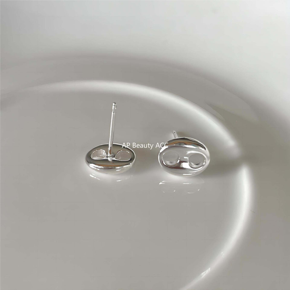 F廠-韓國韓版925純銀簡日耳釘耳釘簡約時尚氣質ins風耳環「C1204」25.12-2