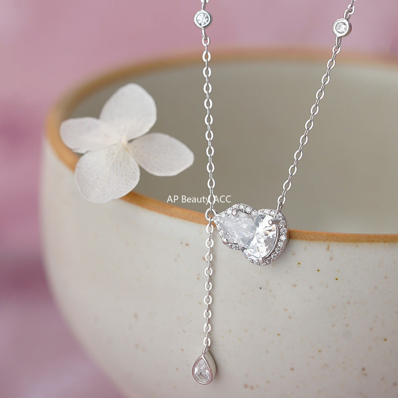 D廠-S999足銀新中式葫蘆流蘇項鍊文藝國風精美設計感獨特鎖骨鏈「YC3103N_1」25.11-2