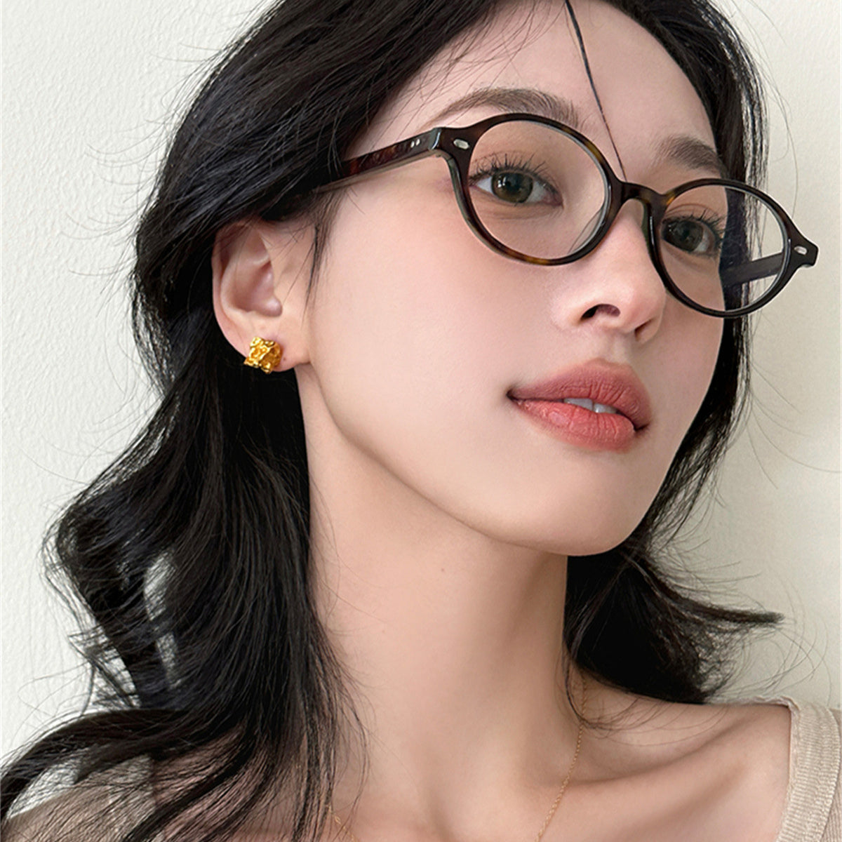 C廠-日常百搭不規則耳釘女輕奢高級感小眾氣質耳環時尚新款ins風耳釘「EH-3656」25.07-2