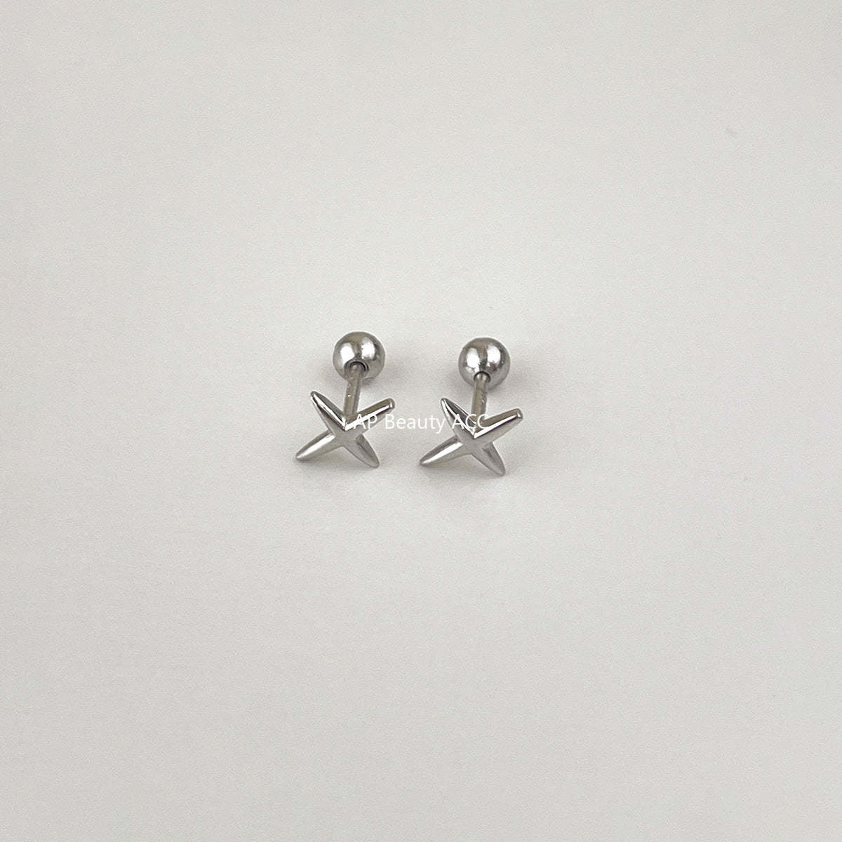 C廠-925純銀輕奢蝴蝶結耳釘女韓風簡約日常星星月亮耳環小眾高級耳飾「EH-4256」25.11-3