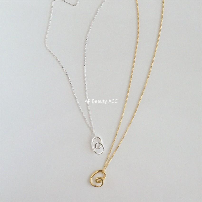 F廠-韓國韓版925純銀愛心項鍊簡約ins網紅小紅書項鍊「B1221」25.11-1