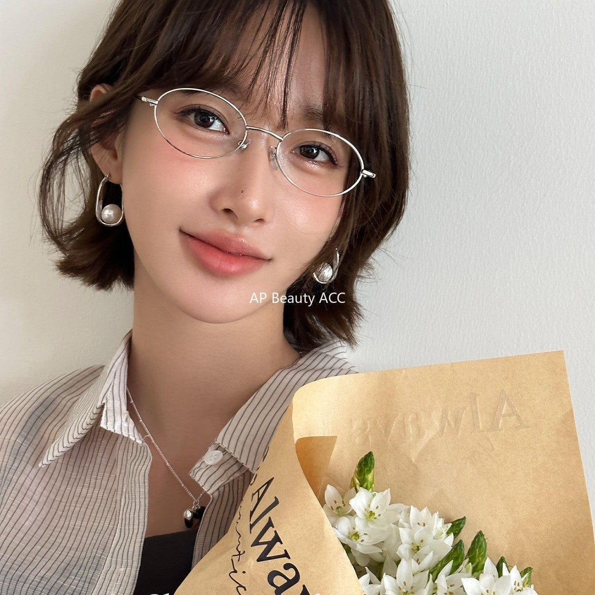 C廠-簡約復古百搭氣質珍珠耳環女時尚高級感秋冬耳扣輕奢精緻港風耳飾「EH-4131」25.11-2