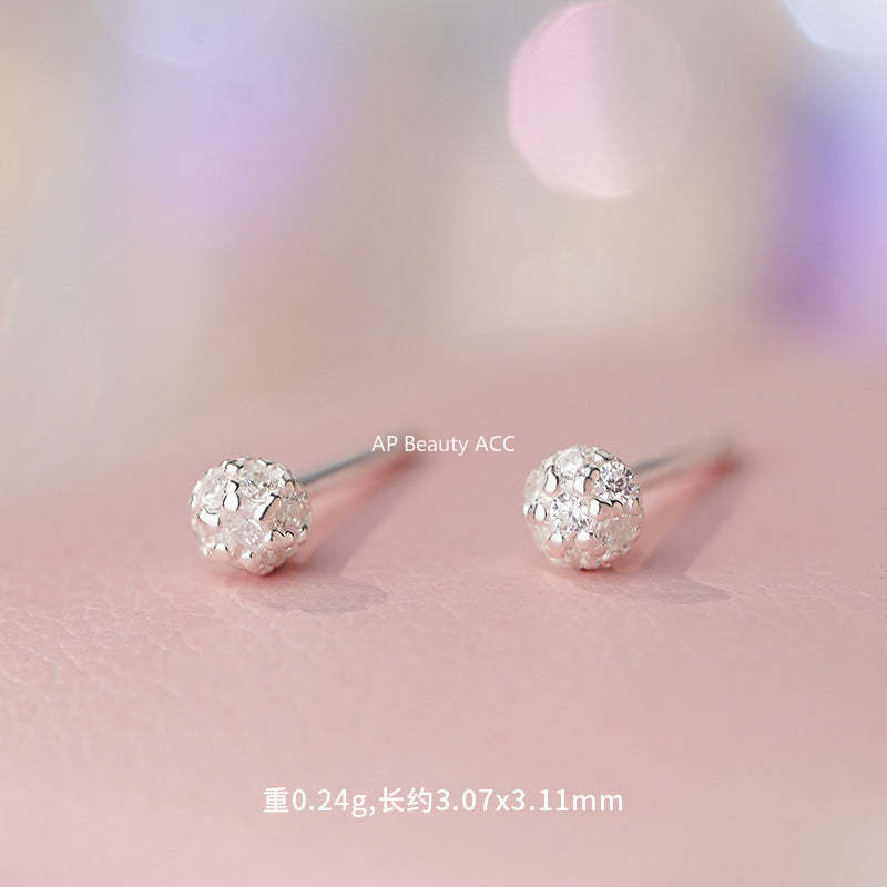 D廠-S999足銀愛心方形蝴蝶結圓形耳環輕奢小眾設計氣質清新耳飾批發「YC2652E_1」25.11-1