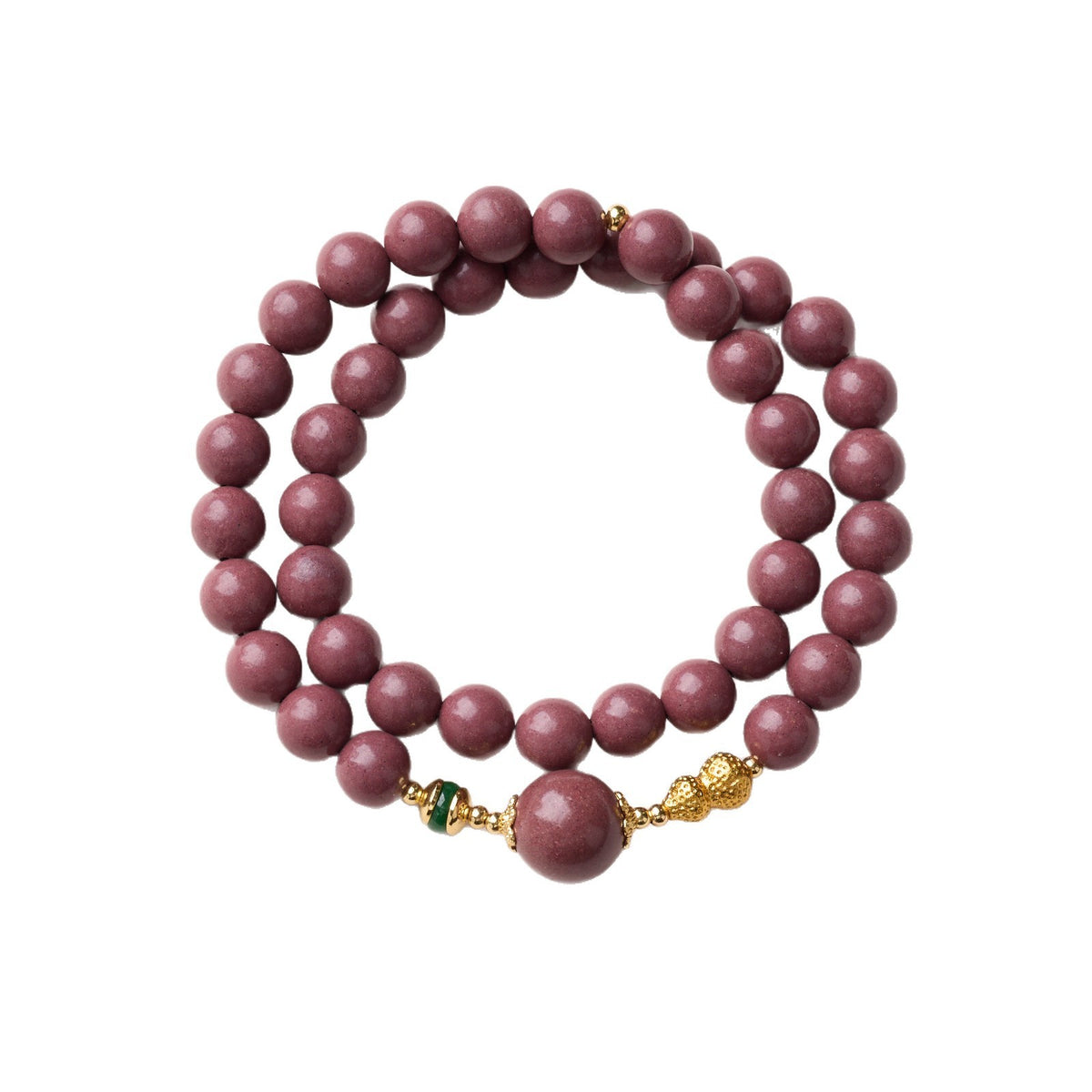 AS廠-天然中藥香芳華合香珠手串雙圈古法手工葫蘆新中式文玩批發「082X519」25.10-3