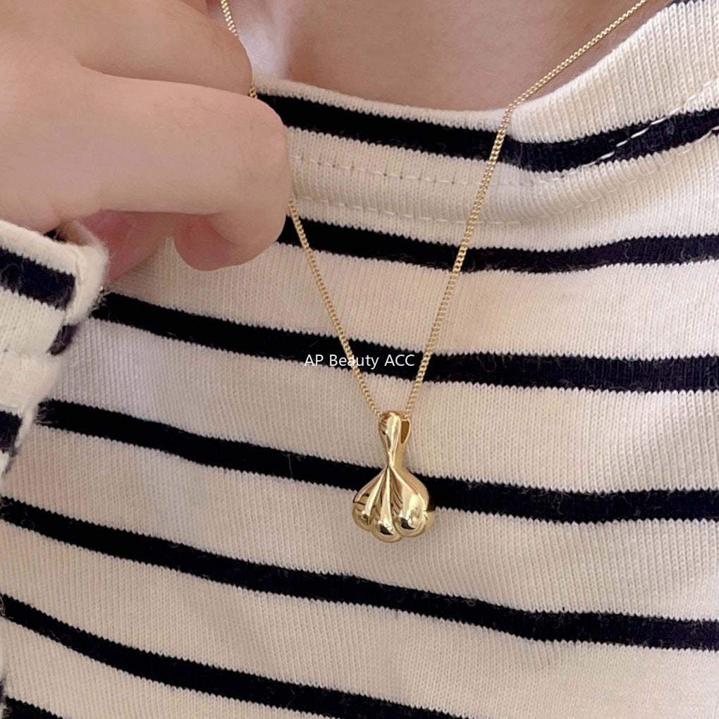 F廠-韓國韓版925純銀項鍊簡約氣質ins網紅抖音小紅書項鍊「B1196」25.12-2