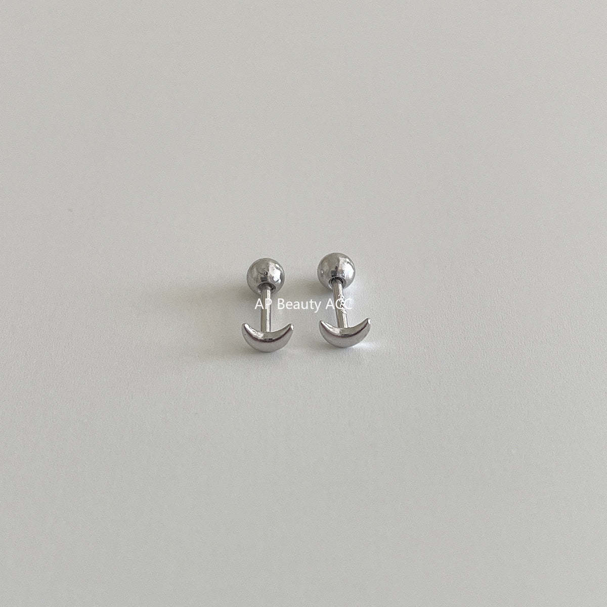 C廠-925純銀輕奢蝴蝶結耳釘女韓風簡約日常星星月亮耳環小眾高級耳飾「EH-4256」25.11-3