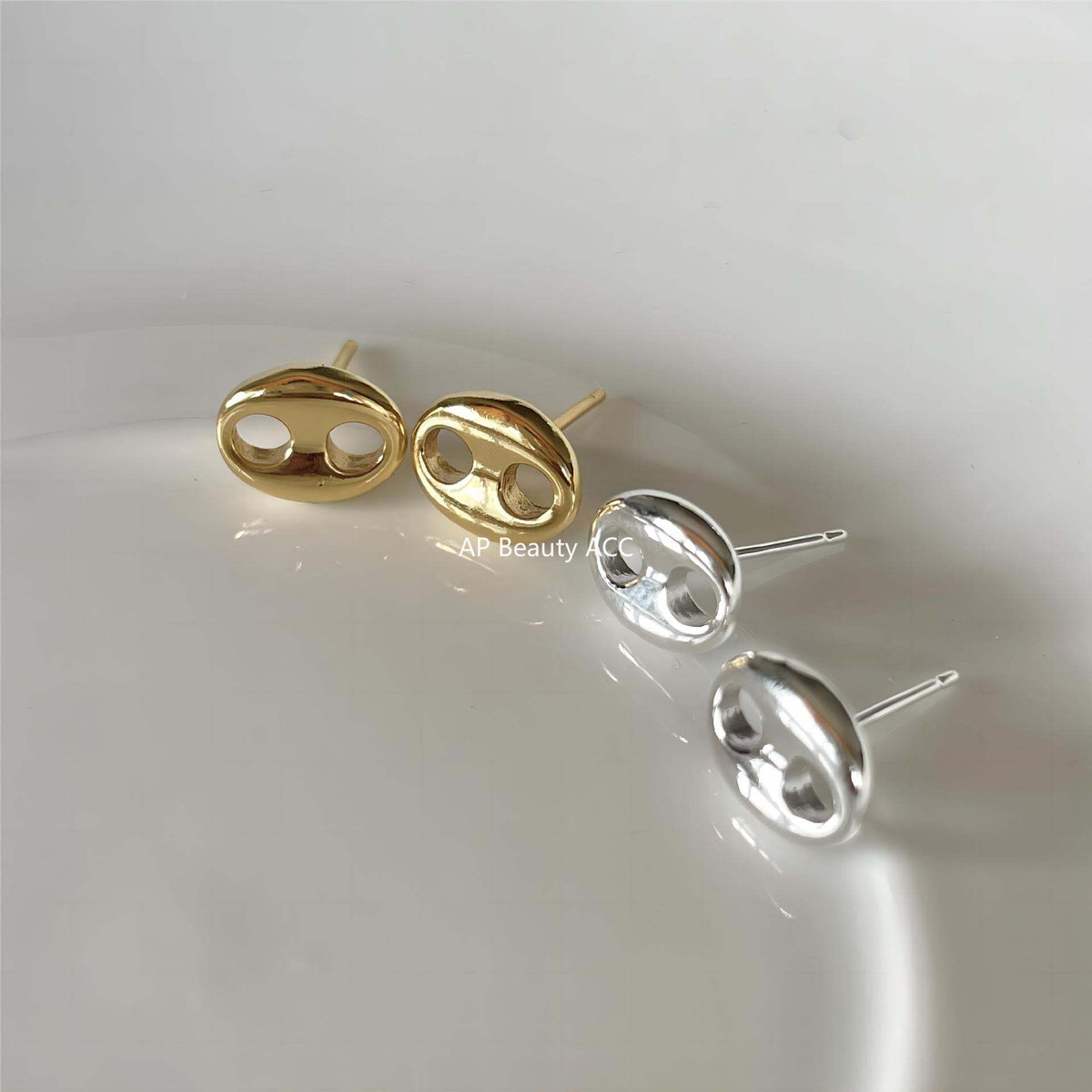 F廠-韓國韓版925純銀簡日耳釘耳釘簡約時尚氣質ins風耳環「C1204」25.12-2