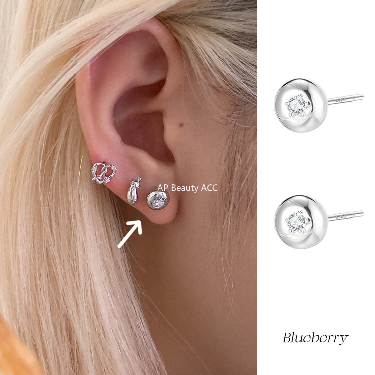 C廠-925銀針蔬菜茄子耳釘女森系小清新獨特牛油果耳環輕奢高級感耳飾「EH-4260」25.11-3