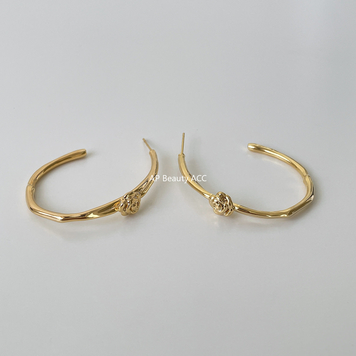 C廠-輕奢高級感玫瑰花耳釘女誇張港風大耳環森系精緻時尚氣質秋冬耳飾「EH-4138」25.11-2