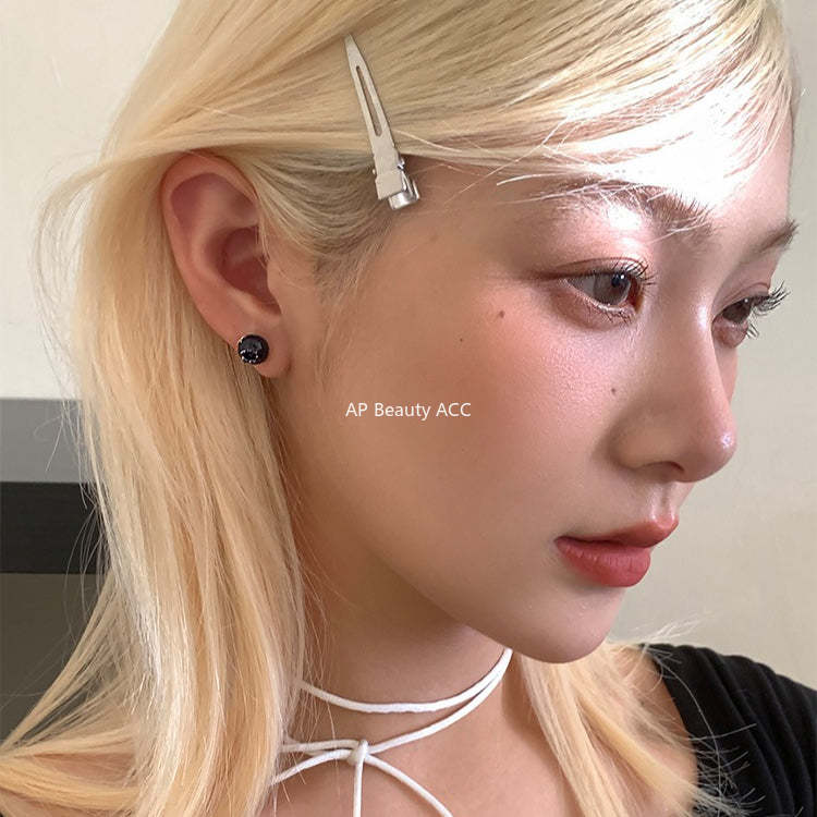 C廠-甜酷小香風藍莓耳釘女森系百搭高級感銀針耳環輕奢極簡日常耳飾「EH-4266」25.11-3