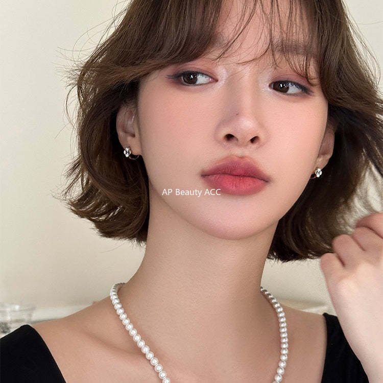 C廠-高級感顯氣質四葉草耳環女精緻百搭時尚耳環輕奢歐美熱銷秋冬耳飾「EH-4316」25.11-4